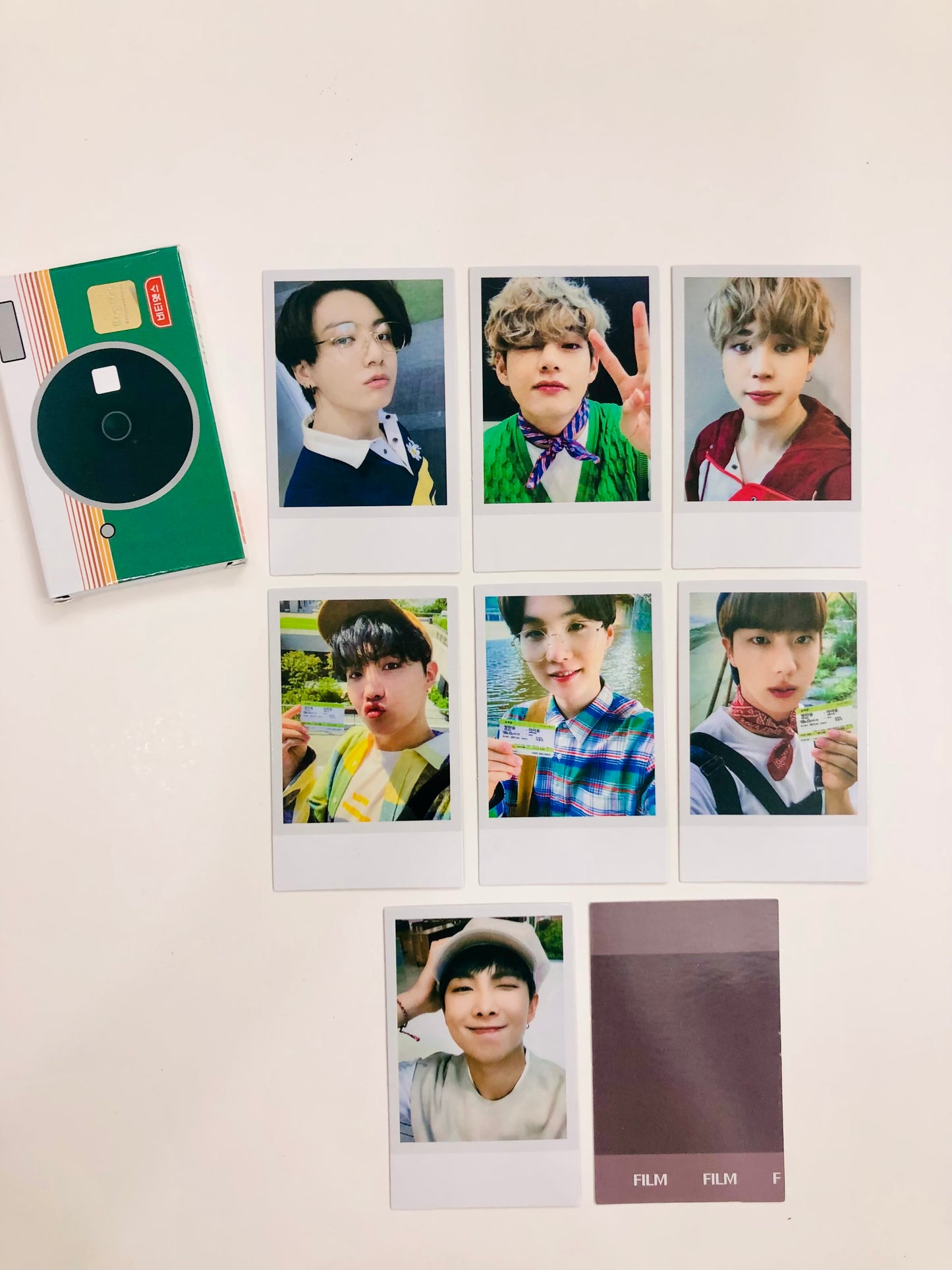 2021 SG Double Sided Polaroids (7 pcs)