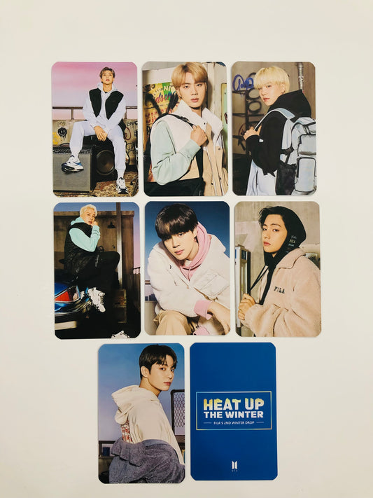 Fila Double sided Photocards (7 pcs)