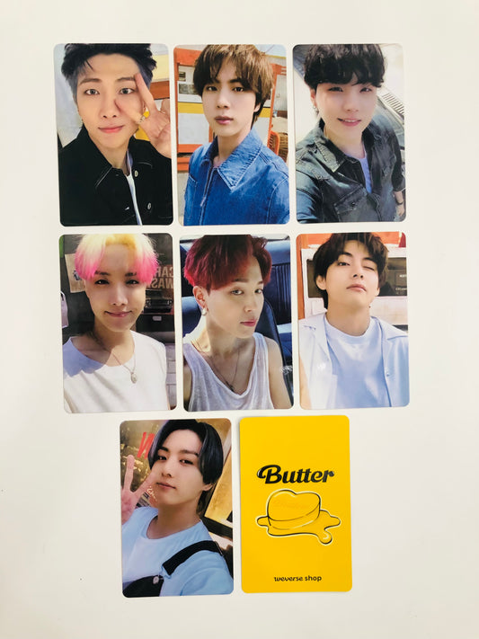 Butter POB Double sided Photocards (7 pcs)