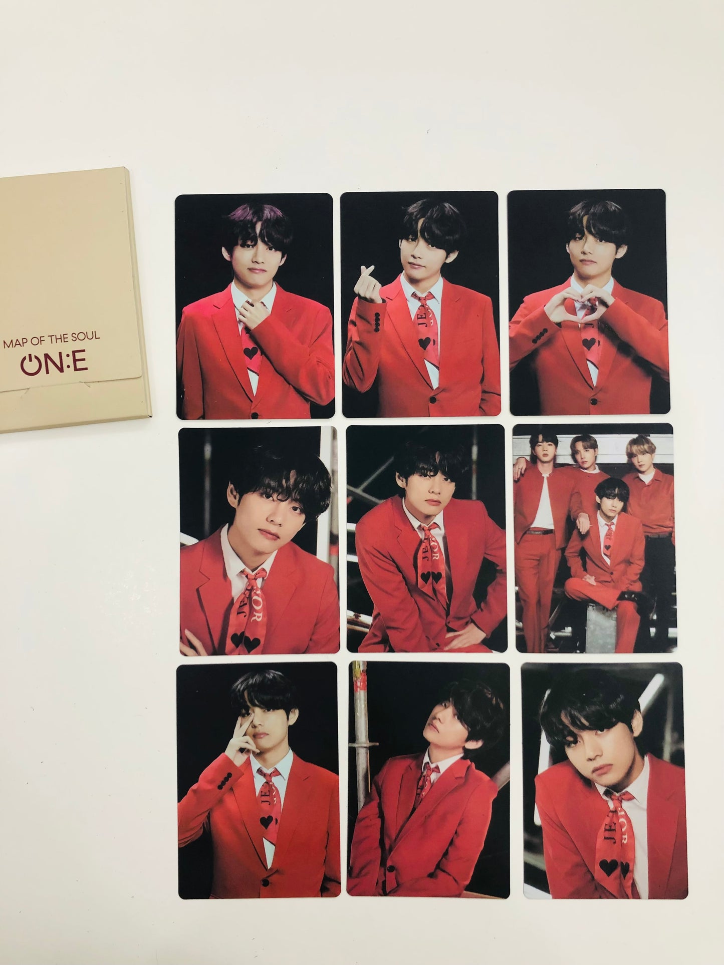 Taehyung MOTS O:NE Double sided Mini Photocards (9 pcs)