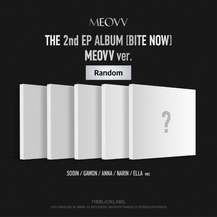 PREORDER MEOVV - BITE NOW OFFICIAL ALBUM