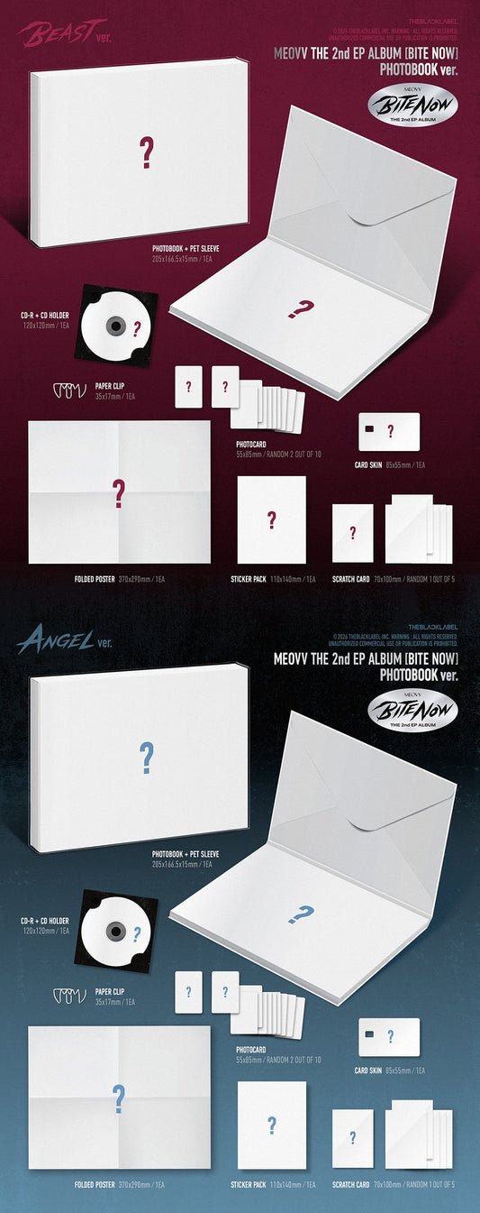 PREORDER MEOVV - BITE NOW OFFICIAL ALBUM