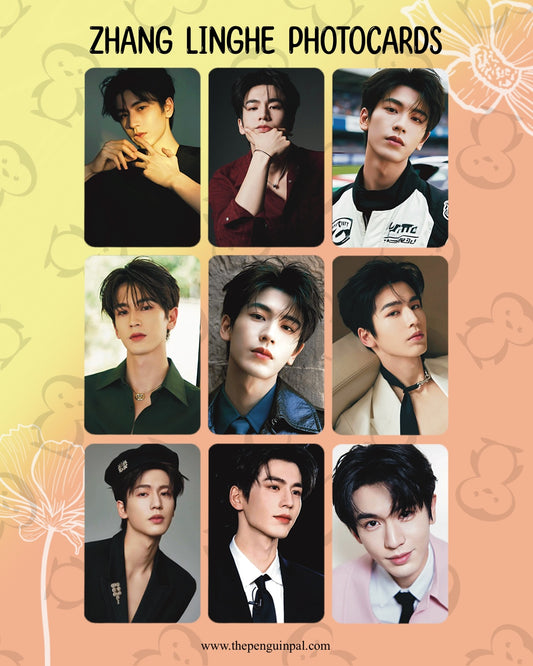 Zhang Linghe Photocards (9 pcs)