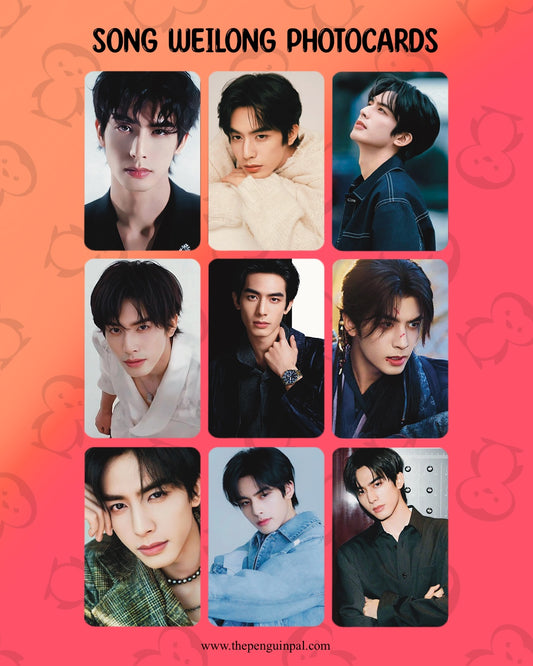 Song Weilong Photocards (9 pcs)