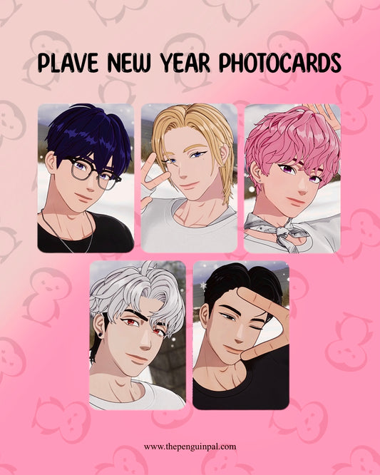 Plave New Year Photocards (5 pcs)