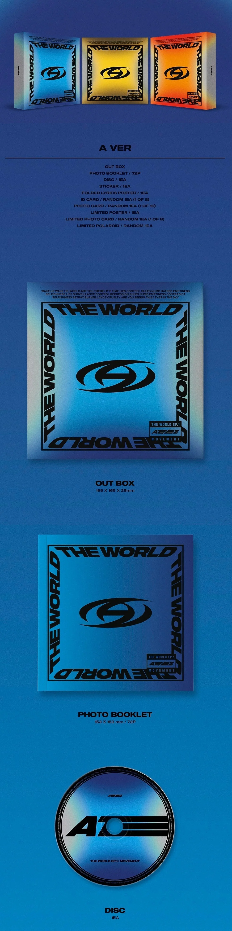 Ateez The World Movement Official Album