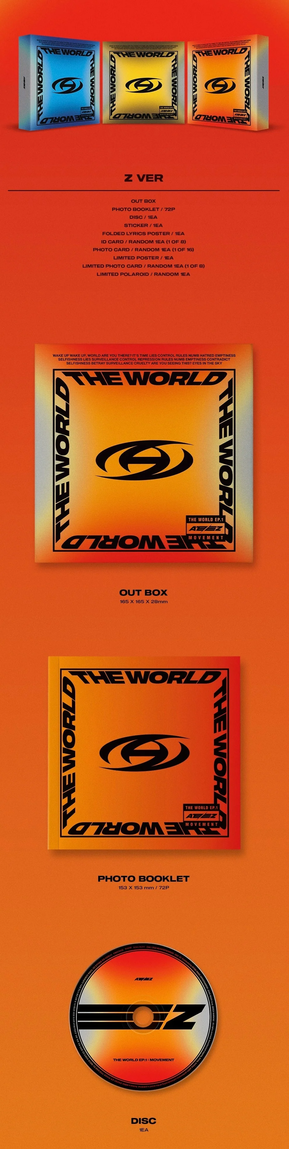 Ateez The World Movement Official Album