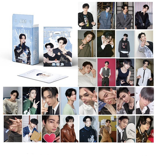 Niki Rainbow Holographic Photocards (50 pcs)