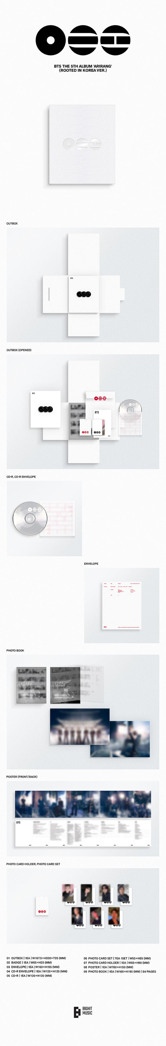 BTS - Arirang Official Album