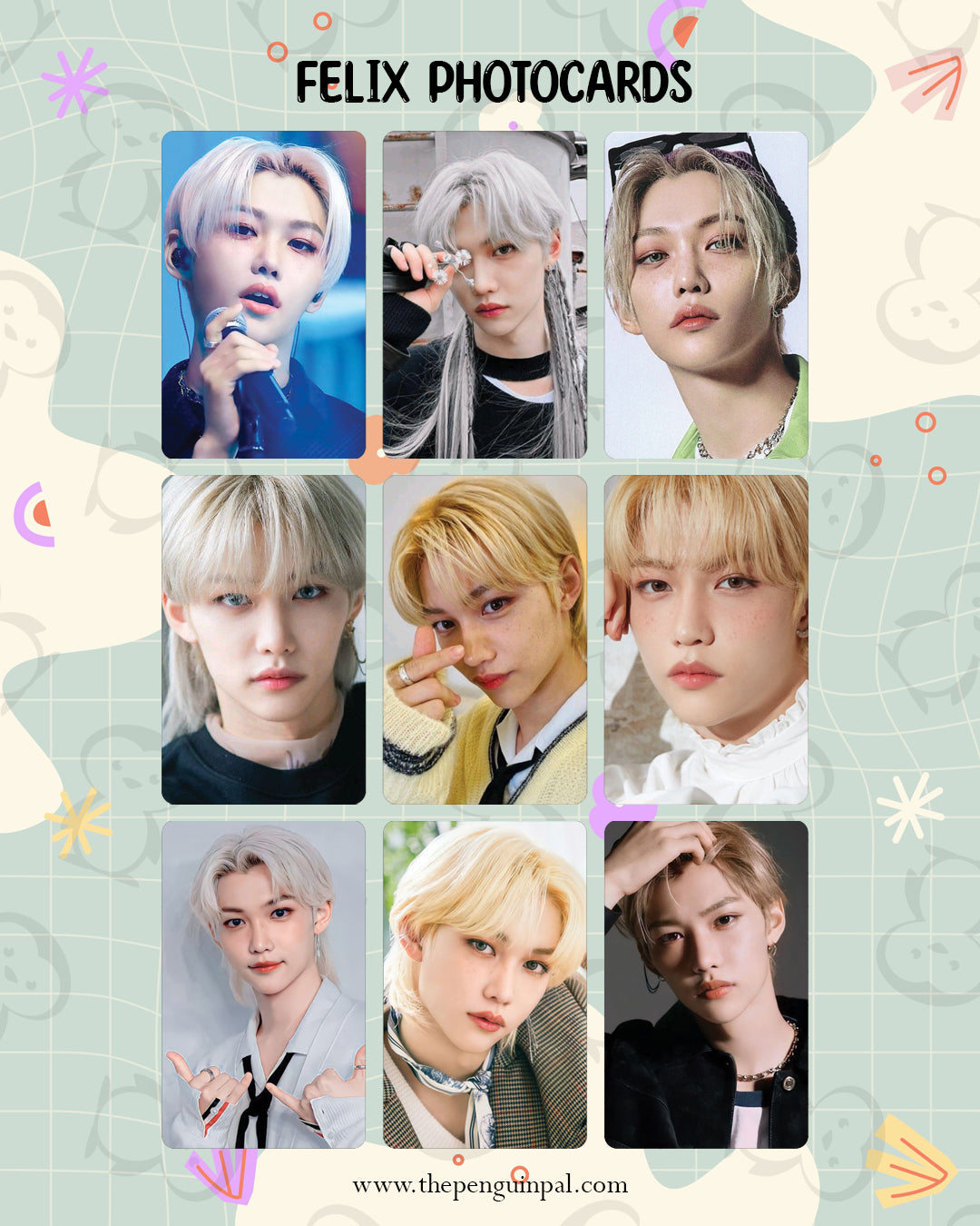 Felix Bias Photocards (18 pcs)