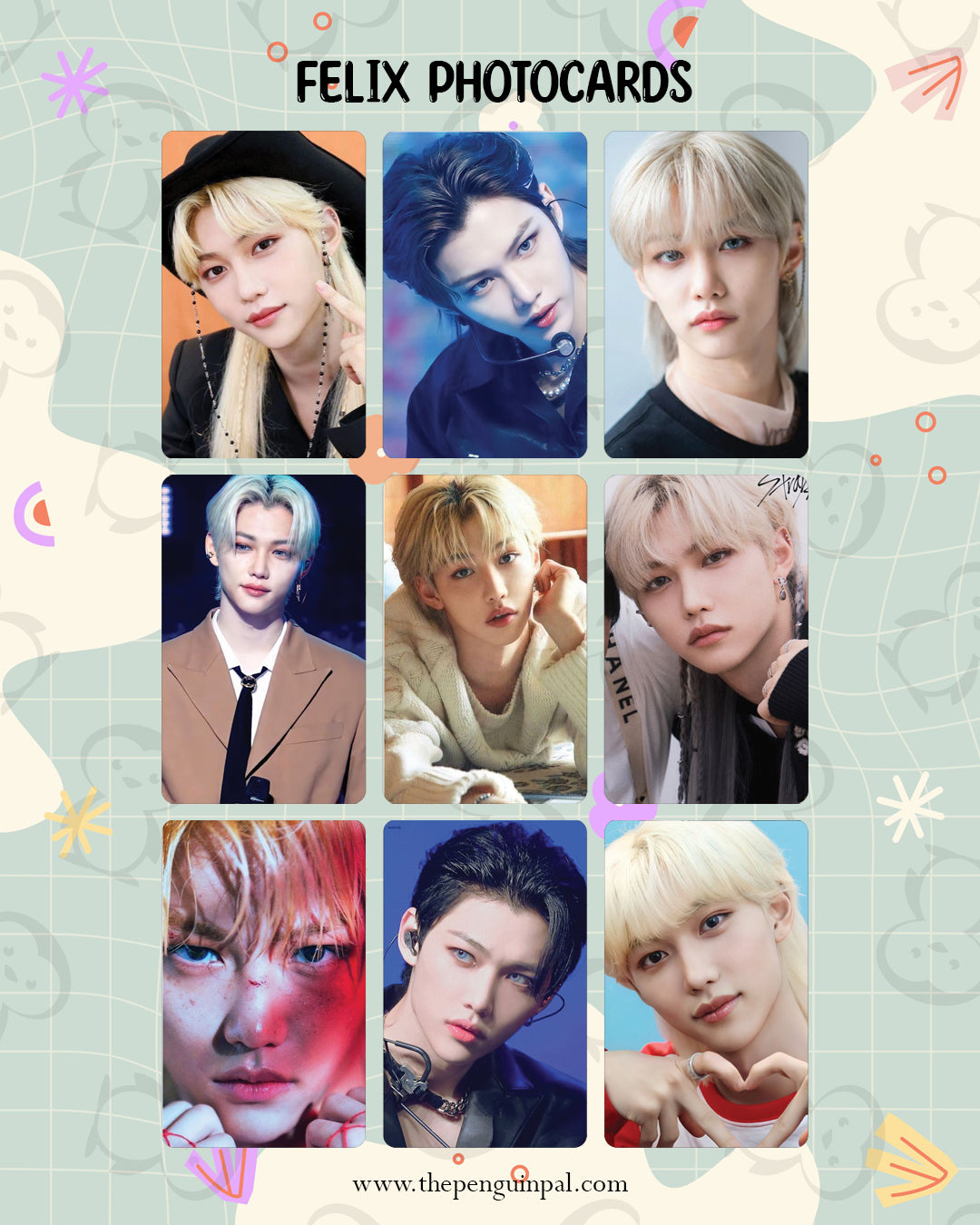 Felix Bias Photocards (18 pcs)