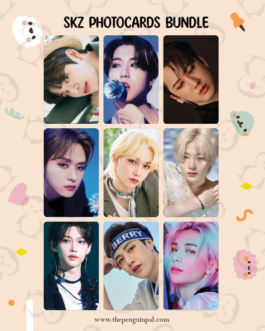 Stray Kids Double sided Photocards Bundle (18 pcs)