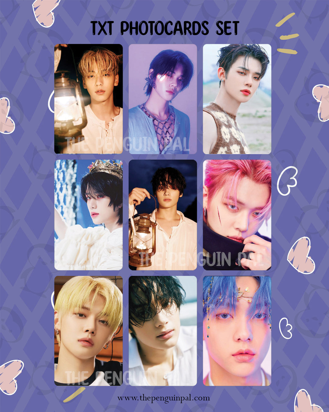 TXT Photocards Set (18 pcs)