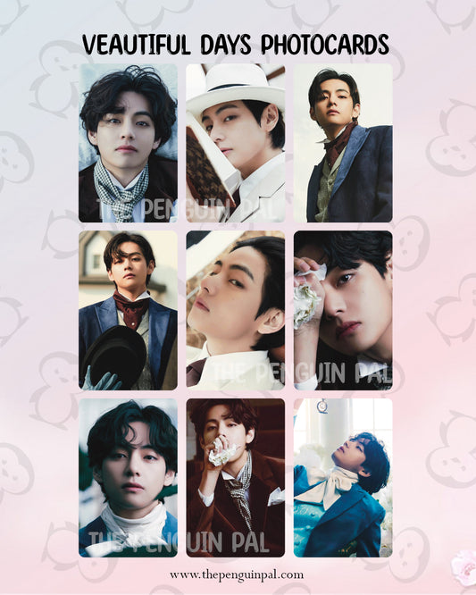 Veautiful Days Double sided Photocards (9 pcs)