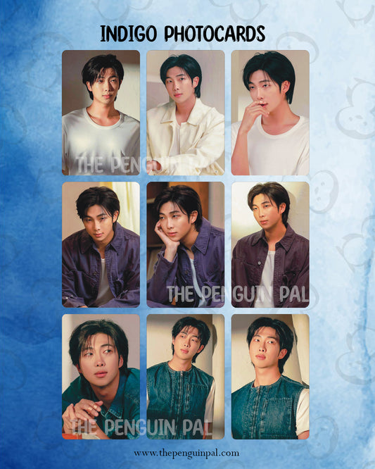 Indigo Double sided Photocards (9 pcs)