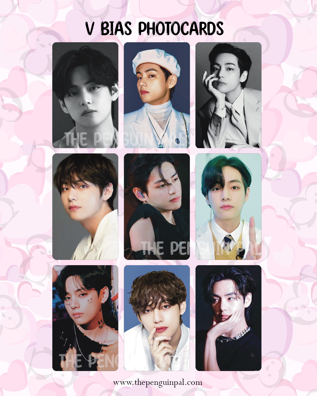 V Bias Photocards#2 (18 pcs)