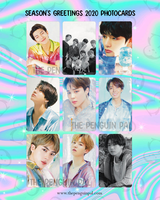 Season’s Greetings 2020 Photocards (9 pcs)