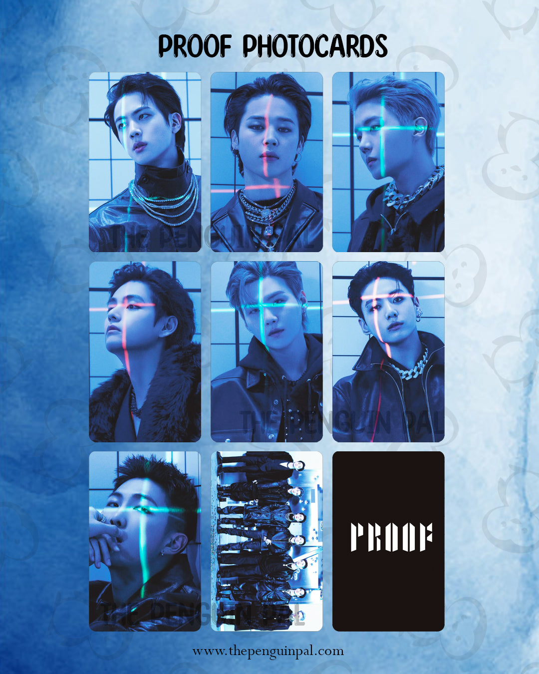 Proof Photocards#1 (9 pcs)