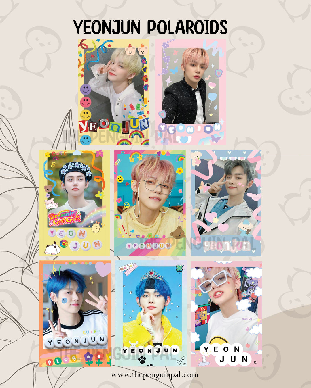 TXT Yeonjun Polcos Set (8 pcs)