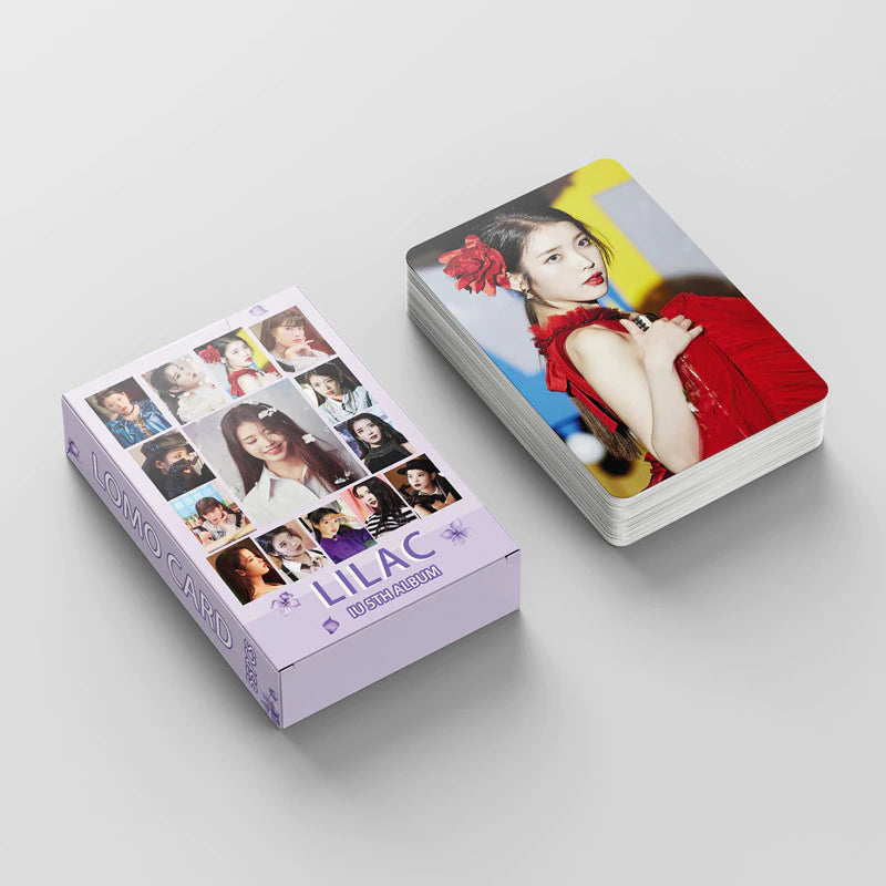 IU Lilac Lomocards (55 pcs)