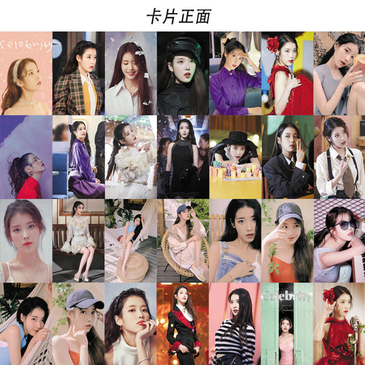 IU Lilac Lomocards (55 pcs)