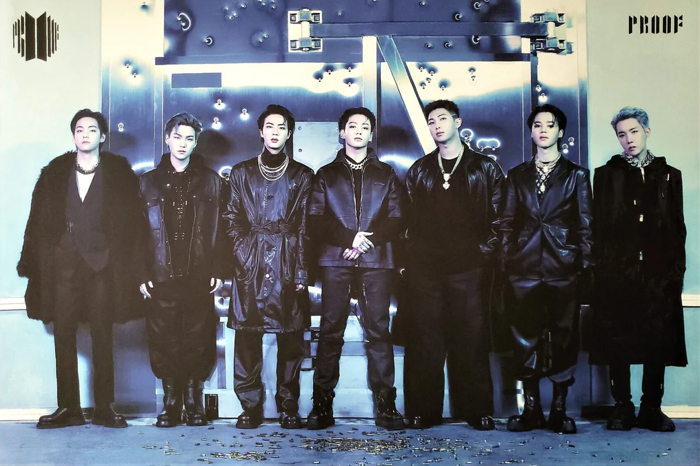 BTS PROOF Official Poster (In tube)
