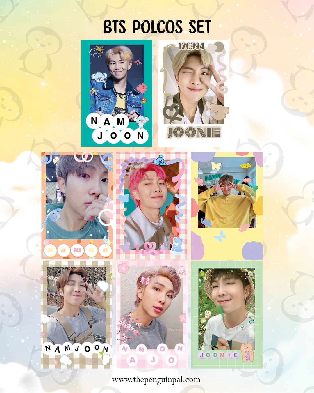BTS Polcos Set (56 pcs)
