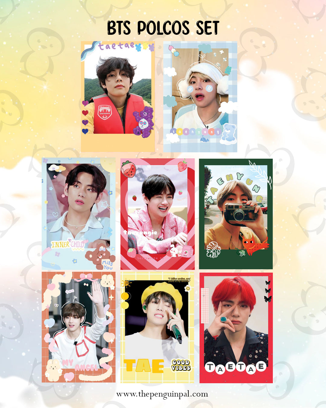 BTS Polcos Set (56 pcs)