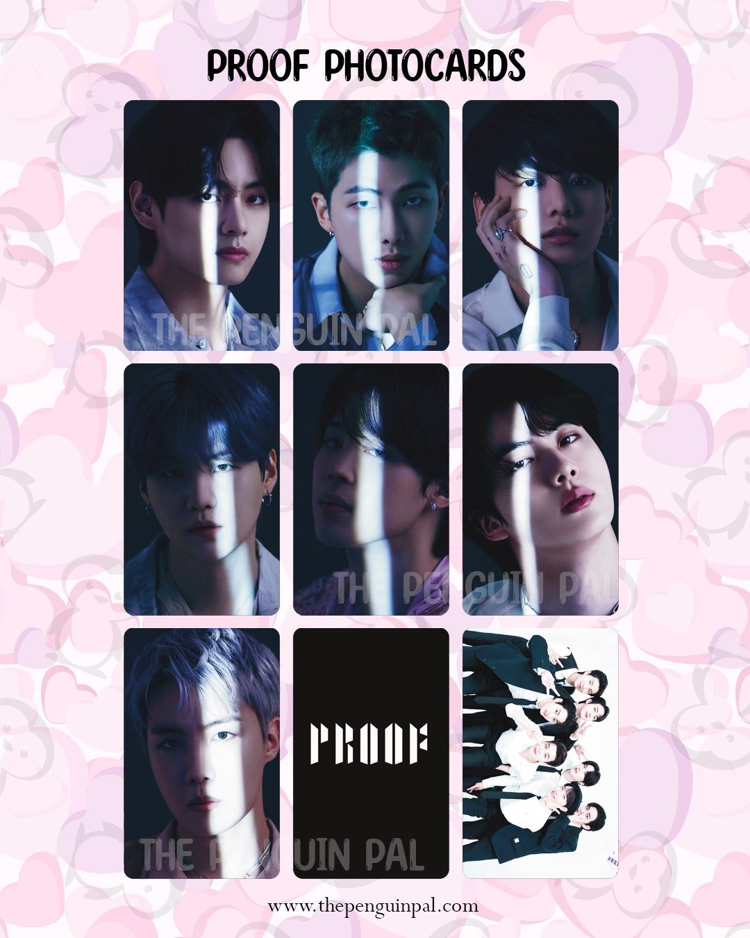 Proof Photocards#3 (9 pcs)