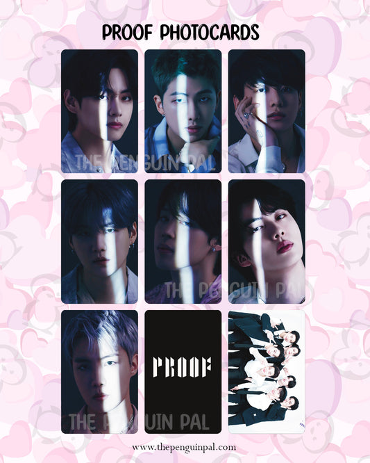 Proof Double sided Photocards#3 (9 pcs)