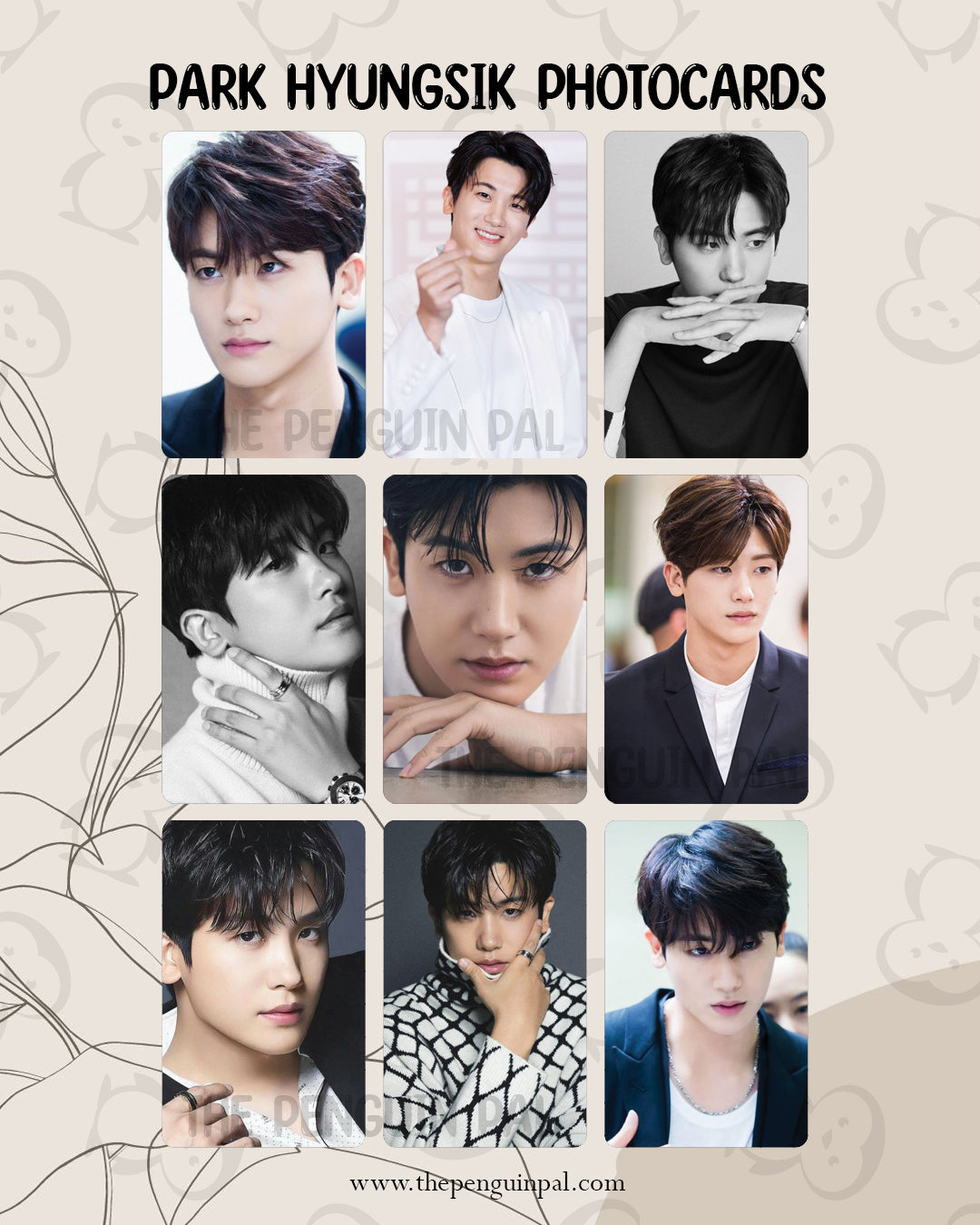 Park Hyungsik Photocards